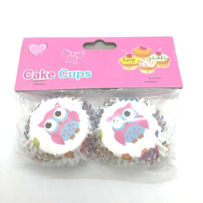 Forminhas Decorativas Papel Mini CupcakeCorujas FG068 scaled