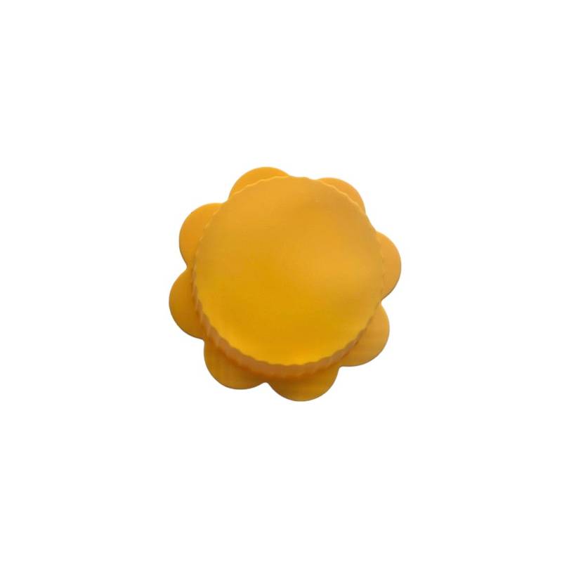 Forminha Silicone Flor Amarela