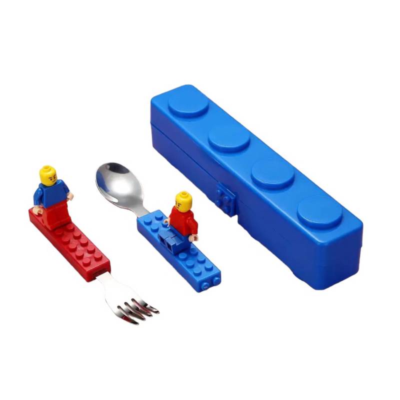 Kit Talher Infantil Lego com Estojo