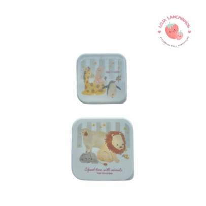 Kit 2 Potinhos Leão Aquarela