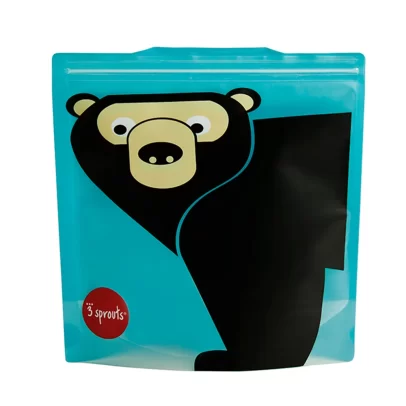 Snack Bag Urso Quadrado 3 Sprouts - 2 unidades
